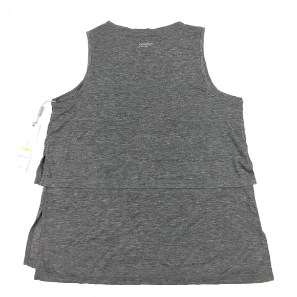 Calvin Klein Gray Performance Tank Top - Picture 3 of 6